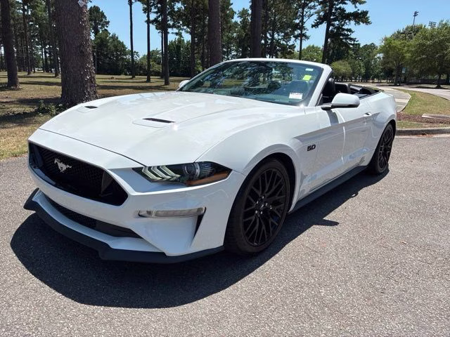 2020 Oxford White Ford Mustang GT Premium RWD Convertible