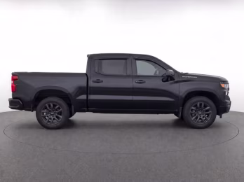 2024 Black Chevrolet Silverado 1500 Custom RWD Truck