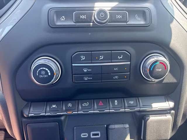 2024 Black Chevrolet Silverado 1500 Custom RWD Truck