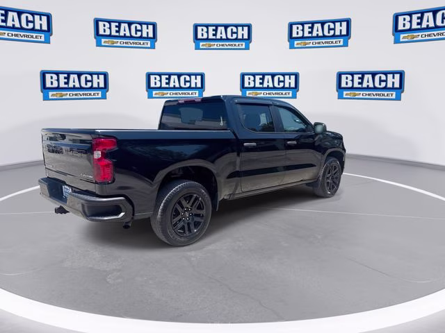 2024 Black Chevrolet Silverado 1500 Custom RWD Truck