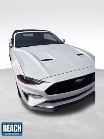 2020 Oxford White Ford Mustang GT Premium RWD Convertible