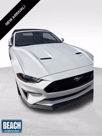 2020 Oxford White Ford Mustang GT Premium RWD Convertible