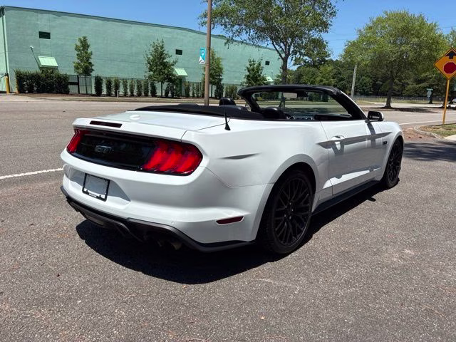 2020 Oxford White Ford Mustang GT Premium RWD Convertible