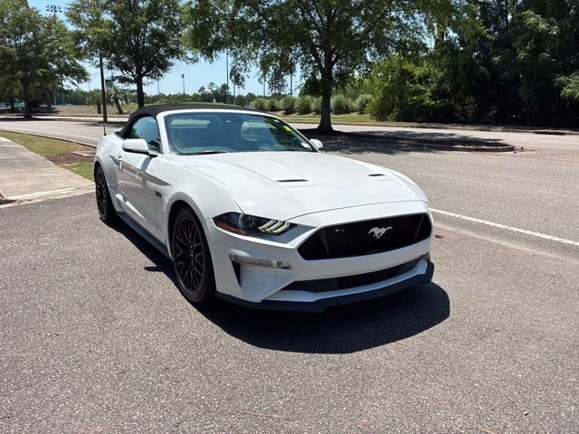 2020 Oxford White Ford Mustang GT Premium RWD Convertible