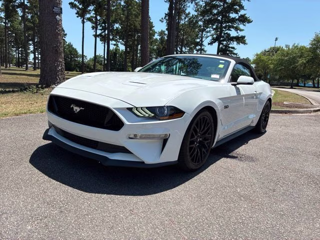 2020 Oxford White Ford Mustang GT Premium RWD Convertible