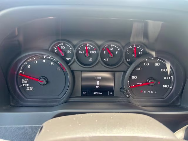 2024 Black Chevrolet Silverado 1500 Custom RWD Truck