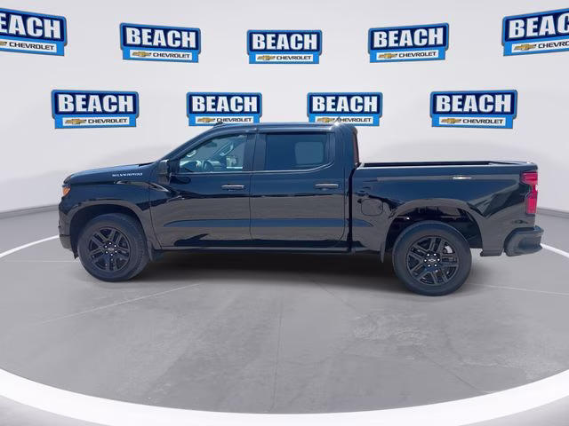 2024 Black Chevrolet Silverado 1500 Custom RWD Truck