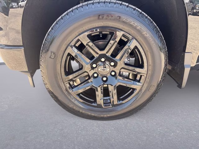 2024 Black Chevrolet Silverado 1500 Custom RWD Truck