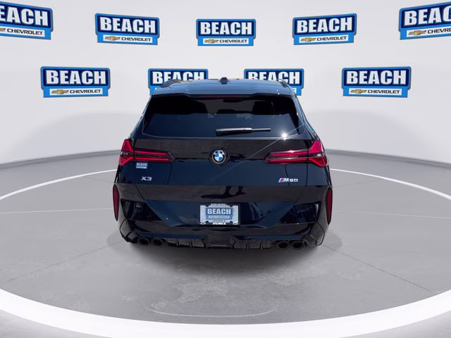 2025 Black Sapphire Metallic BMW X3 M50 xDrive AWD SUV