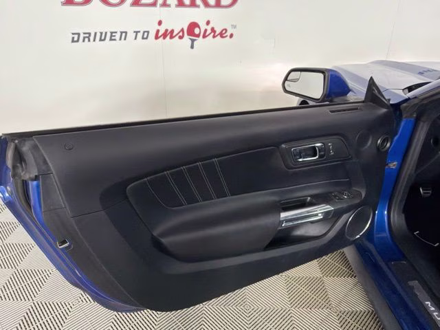 2017 Lightning Blue Metallic Ford Mustang EcoBoost Premium RWD Coupe