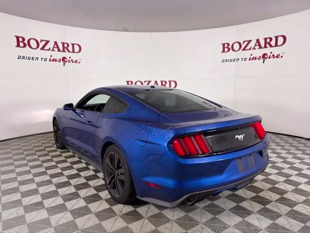 2017 Lightning Blue Metallic Ford Mustang EcoBoost Premium RWD Coupe