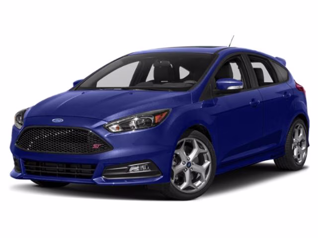 2015 Blue Ford Focus ST FWD Hatchback