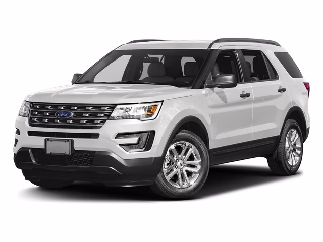 2017 Oxford White Ford Explorer Base FWD SUV