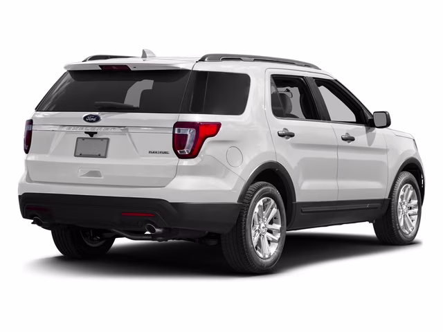 2017 Oxford White Ford Explorer Base FWD SUV