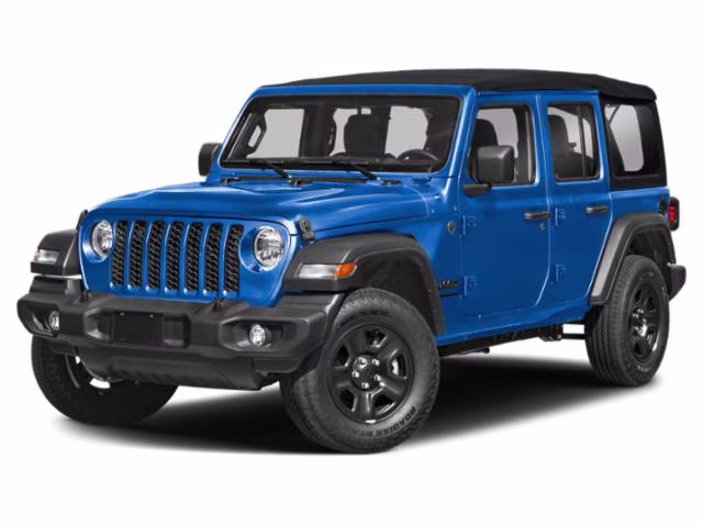2026 Blue Jeep Wrangler 4X4 SUV
