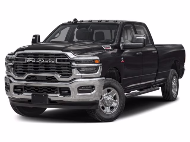 2025 Diamond Black Crystal Pearlcoat Ram 3500 Big Horn 4X4 Truck