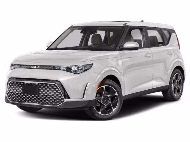 2024 Snow White Pearl Kia Soul EX FWD Hatchback