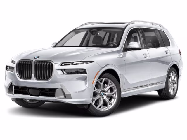 2023 White Metallic BMW X7 xDrive40i AWD SUV