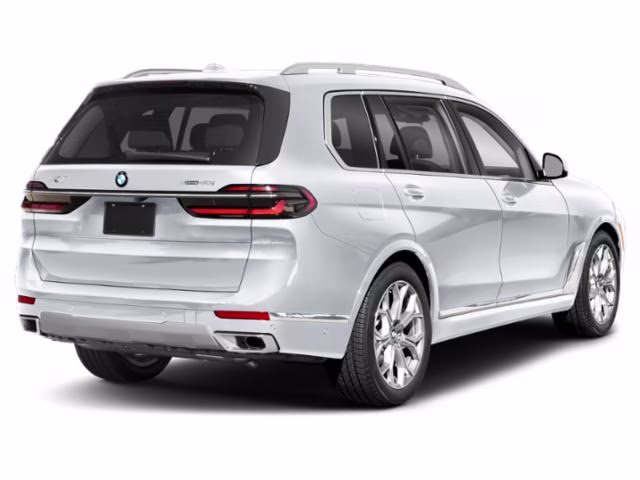 2023 White Metallic BMW X7 xDrive40i AWD SUV