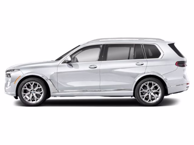 2023 White Metallic BMW X7 xDrive40i AWD SUV