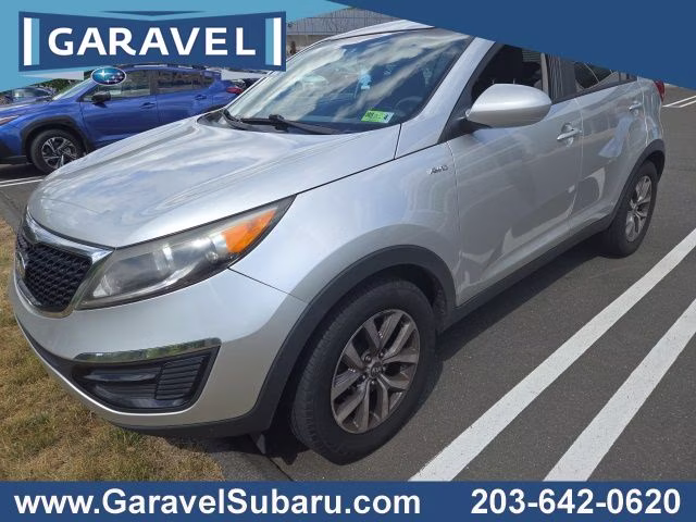 2016 Bright Silver Kia Sportage LX AWD SUV