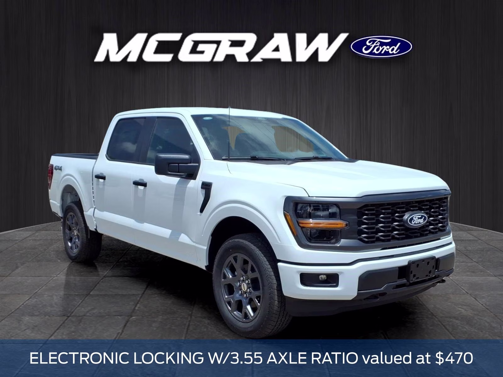2026 Oxford White Ford F-150 STX 4X4 Truck
