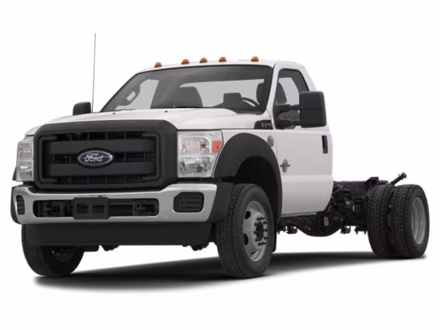2013 WHITE Ford Super Duty F-550 DRW XL 4X4