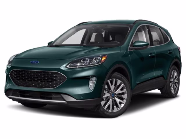2020 Dark Persian Green Metallic Ford Escape Titanium AWD SUV