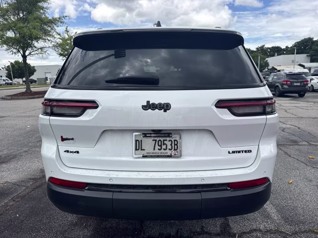 2024 Bright White Clearcoat Jeep Grand Cherokee L Limited 4X4 SUV