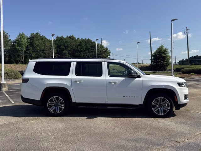 2024 Bright White Clearcoat Jeep Wagoneer L Series II 4X4 SUV