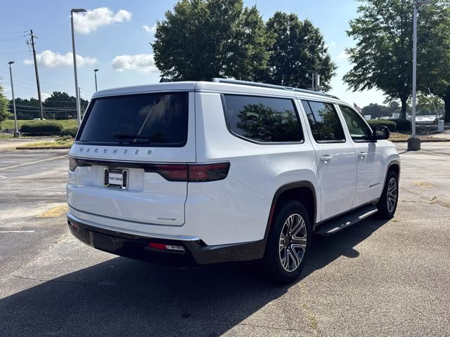 2024 Bright White Clearcoat Jeep Wagoneer L Series II 4X4 SUV