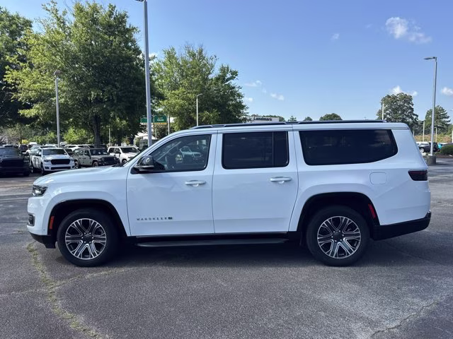 2024 Bright White Clearcoat Jeep Wagoneer L Series II 4X4 SUV