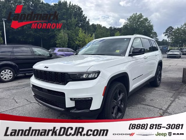 2024 Bright White Clearcoat Jeep Grand Cherokee L Limited 4X4 SUV