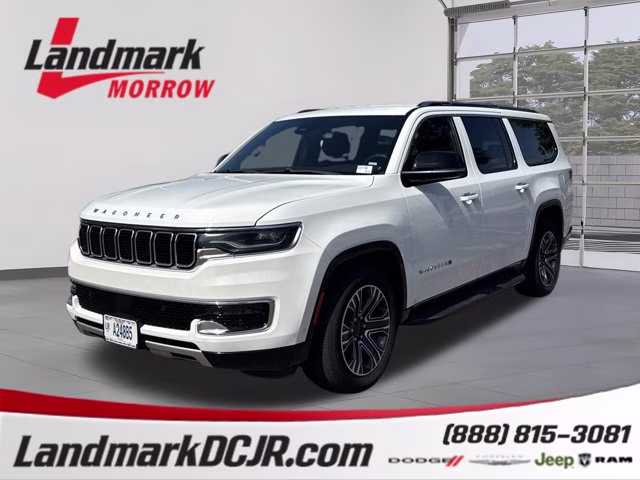2024 Bright White Clearcoat Jeep Wagoneer L Series II 4X4 SUV