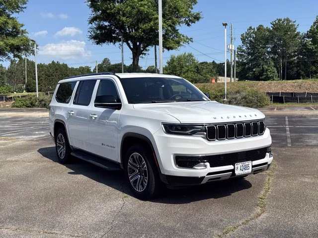 2024 Bright White Clearcoat Jeep Wagoneer L Series II 4X4 SUV