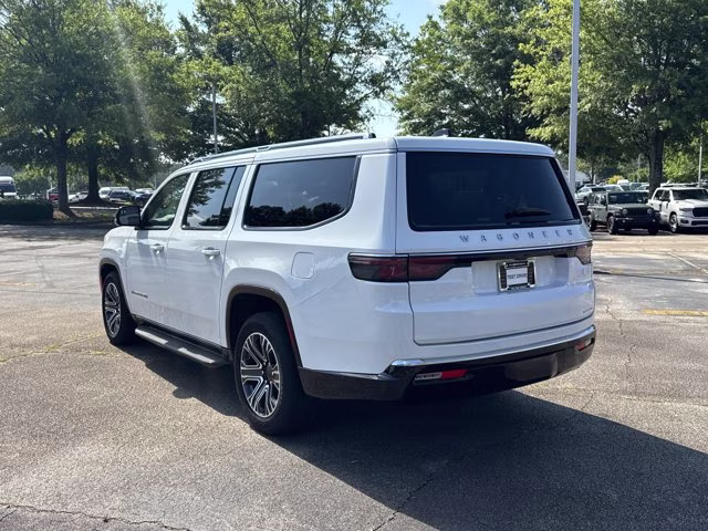 2024 Bright White Clearcoat Jeep Wagoneer L Series II 4X4 SUV