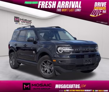 2024 Shadow Black Ford Bronco Sport Big Bend 4X4 SUV