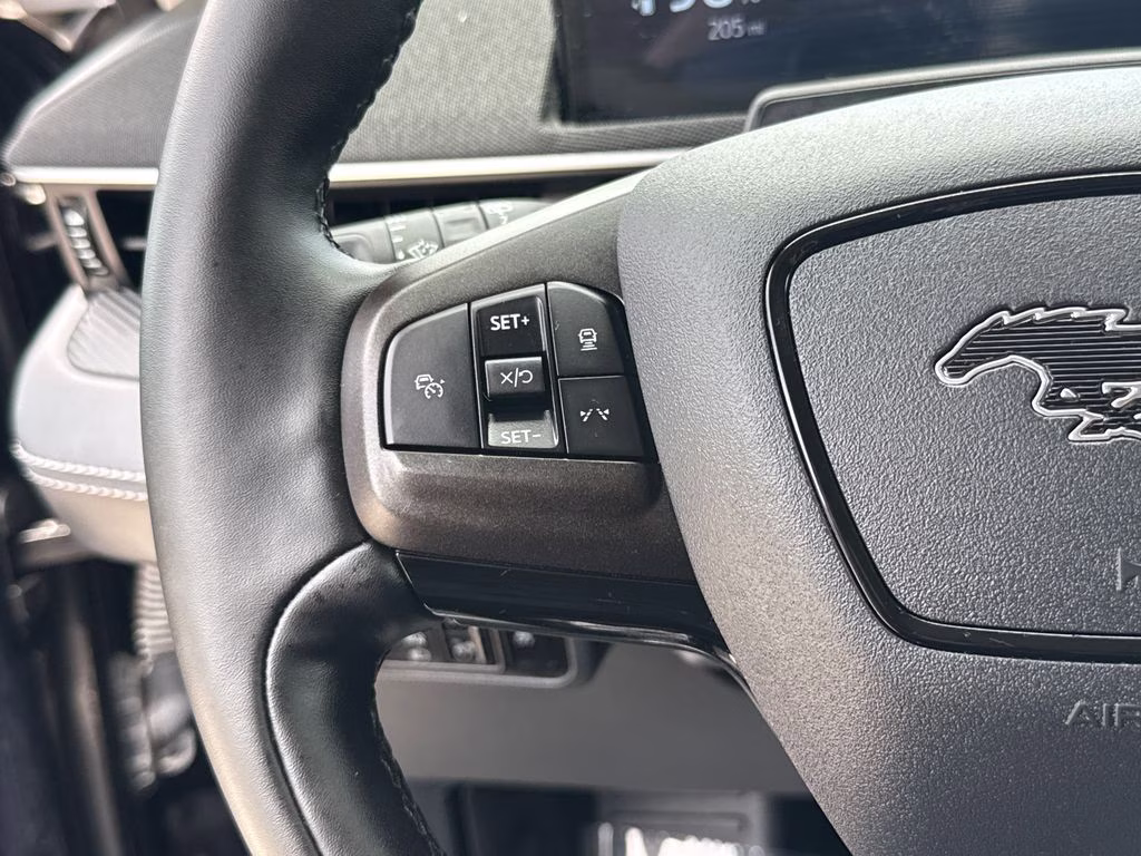 2025 Shadow Black Ford Mustang Mach-E Select AWD SUV