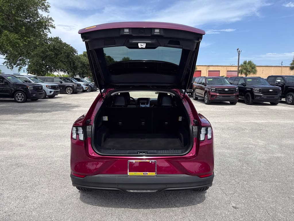 2025 Molten Magenta Metallic Tinted Clearcoat Ford Mustang Mach-E Select AWD SUV
