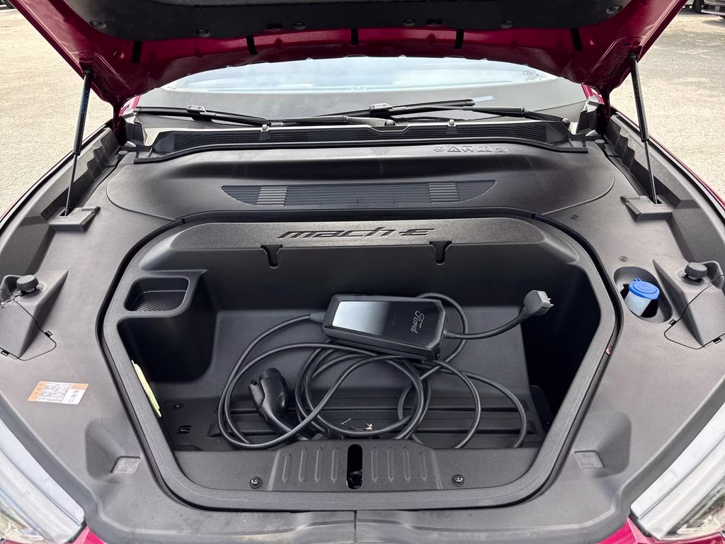 2025 Molten Magenta Metallic Tinted Clearcoat Ford Mustang Mach-E Select AWD SUV