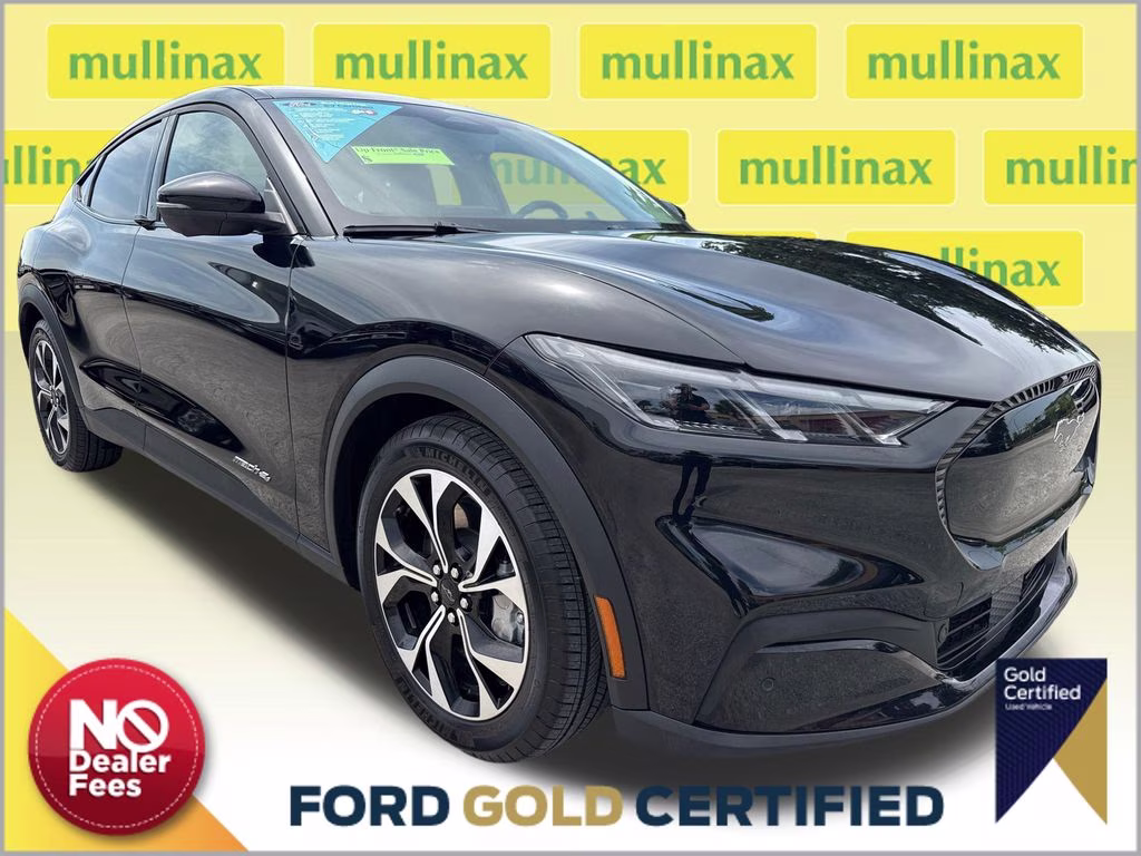 2025 Shadow Black Ford Mustang Mach-E Select AWD SUV