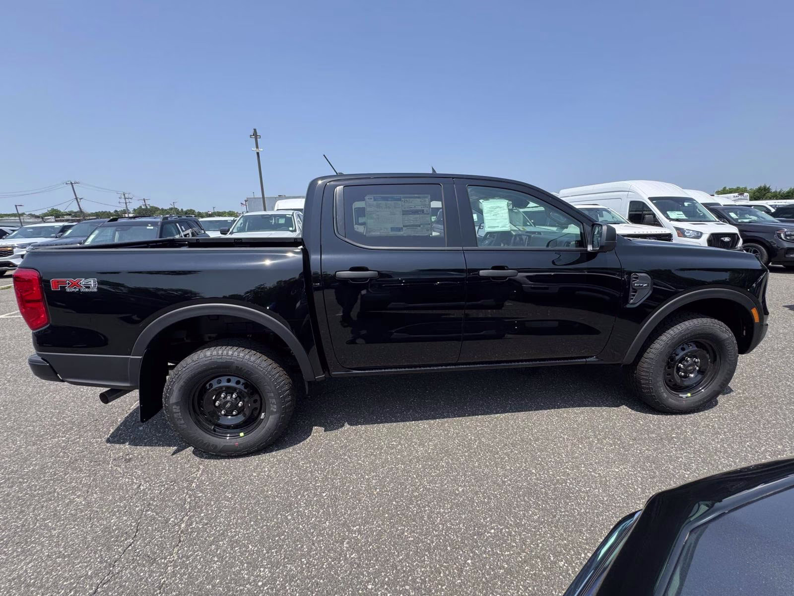 2026 Black Ford Ranger XL 4X4 Truck