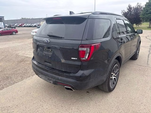 2016 Black Ford Explorer Sport 4X4 SUV