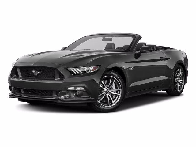 2017 Magnetic Metallic Ford Mustang GT Premium RWD Convertible