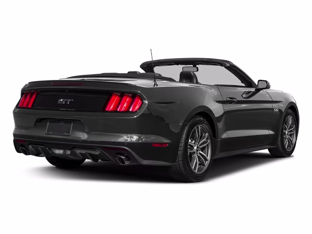 2017 Magnetic Metallic Ford Mustang GT Premium RWD Convertible