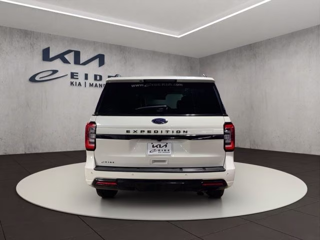2024 White Metallic Ford Expedition Max Platinum 4X4 SUV
