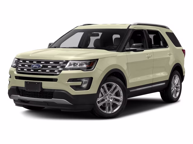 2017 White Gold Ford Explorer XLT 4X4 SUV