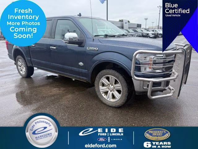 2020 Blue Jeans Metallic Ford F-150 King Ranch 4X4 Truck