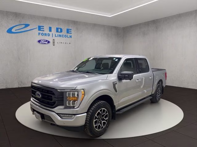 2021 Iconic Silver Metallic Ford F-150 XLT 4X4 Truck