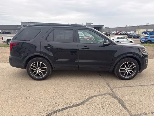 2016 Black Ford Explorer Sport 4X4 SUV